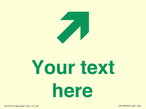 Custom Safe Condition inverse: Green Up right arrow